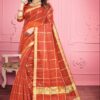Woven Banarasi Jacquard, Art Silk Saree