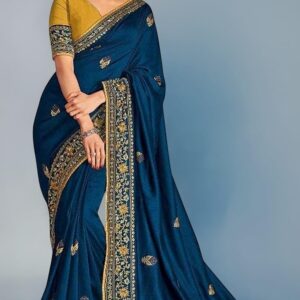 Woven Tant Silk Blend Saree