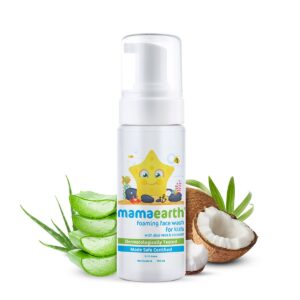 Mamaearth Foaming Face Wash For Kids with Aloe Vera & Coconut