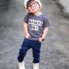 Boys Casual T-shirt Jeans