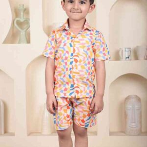 Boys Casual Shirt Shorts
