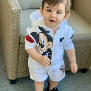 Baby Printed Mickey Mouse Polycotton Regular T-Shirt